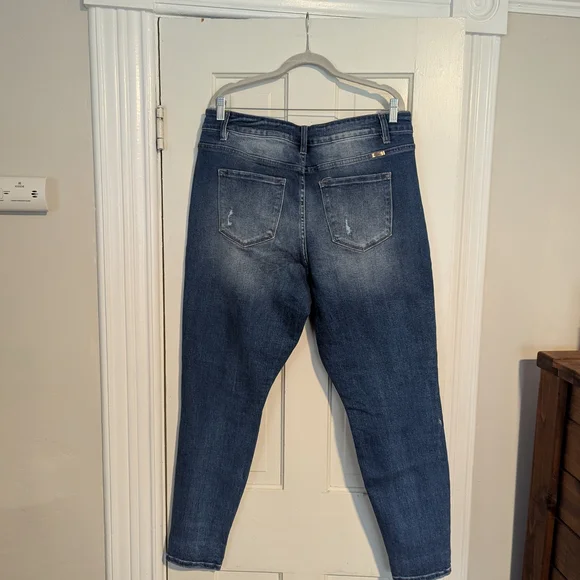 KanCan Women's Blue Jeans By Maurice - Picture 4 of 4